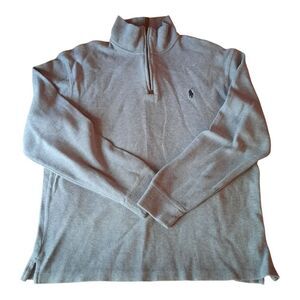 Polo by Ralph Lauren Gray Zip-Up Sweater